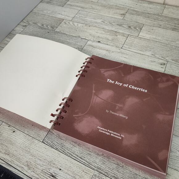 THE JOY OF‎ CHERRIES Cookbook by Theresa Millang Taste-Topping Fruit 2006 Spiral - Picture 11 of 15